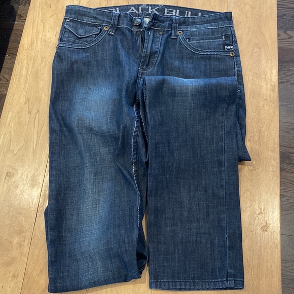 Black Bull stretch fit jeans, size 32/34 - Picture 6 of 8
